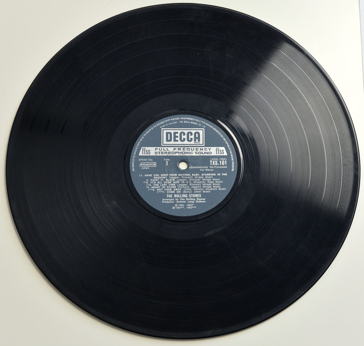 High Resolution Photo ROLLING STONES – Big Hits High Tide And Green Grass Vinyl Record